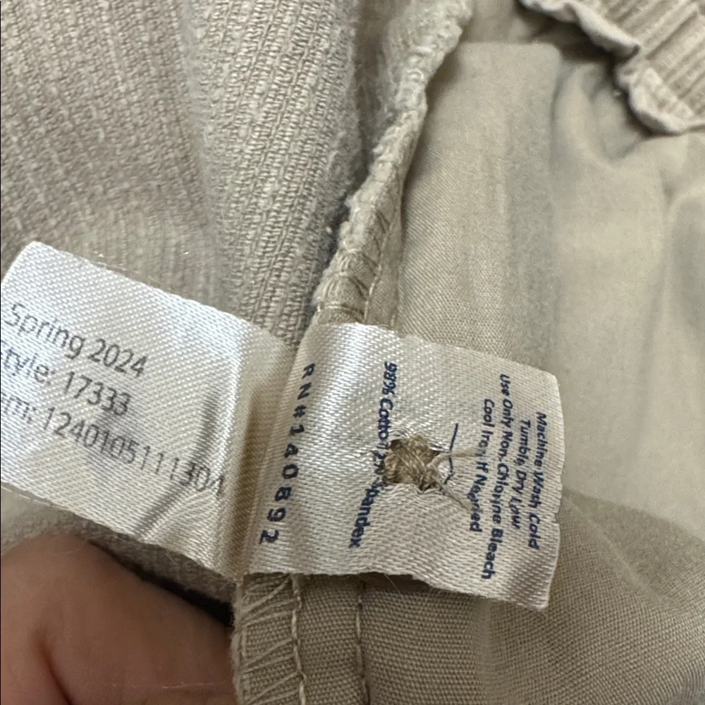 MARINE LAYER Saturday cord pant stone 98%Cotton #65 - Picture 8 of 9